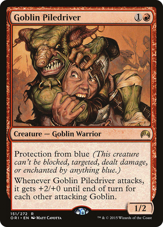 Goblin Piledriver (ORI-151) (Foil)