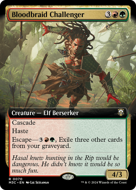 Bloodbraid Challenger (M3C-070) (Extended Art)