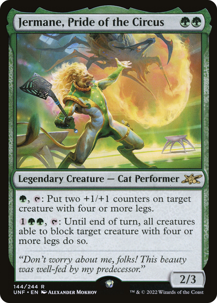 Jermane, Pride of the Circus (UNF-144)
