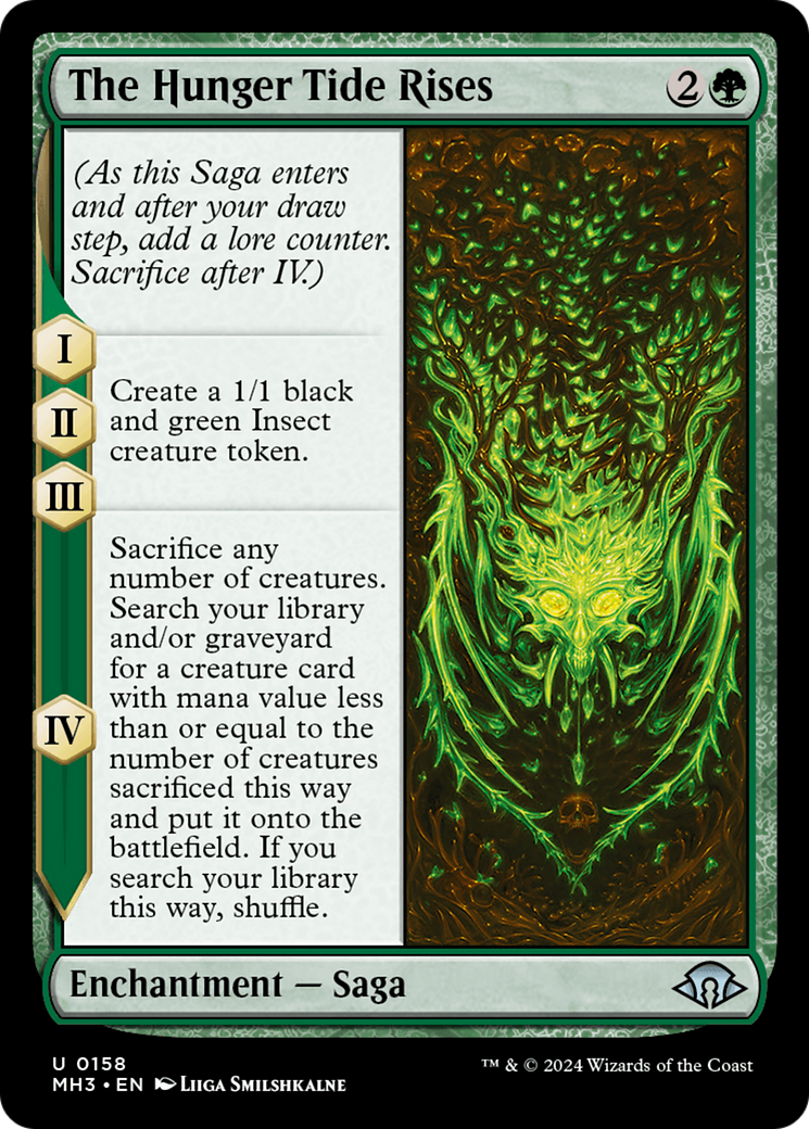 The Hunger Tide Rises (MH3-158) (Foil)