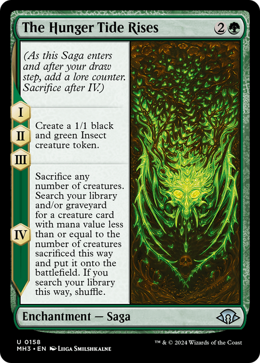 The Hunger Tide Rises (MH3-158) (Foil)