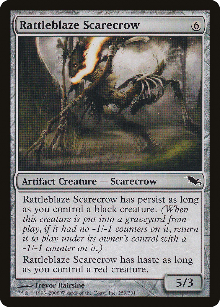 Rattleblaze Scarecrow (SHM-259) (Foil)