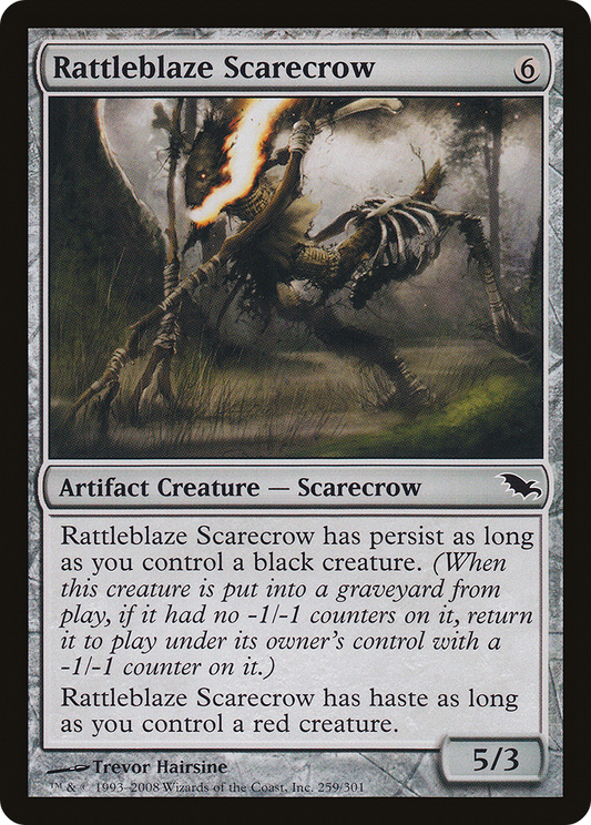 Rattleblaze Scarecrow (SHM-259) (Foil)