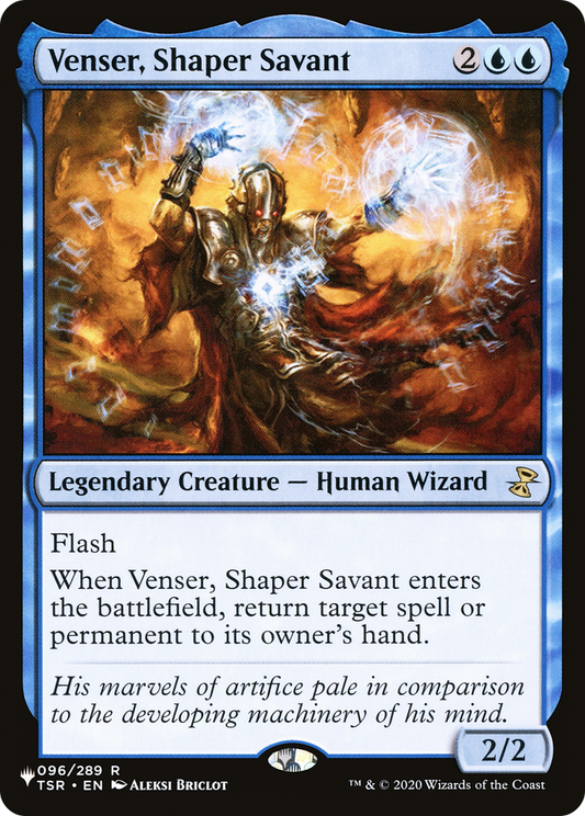 Venser, Shaper Savant (LIST-TSR-96)