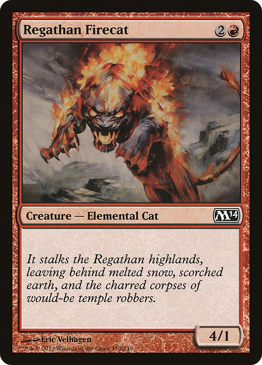 Regathan Firecat (M14-150) (Foil)