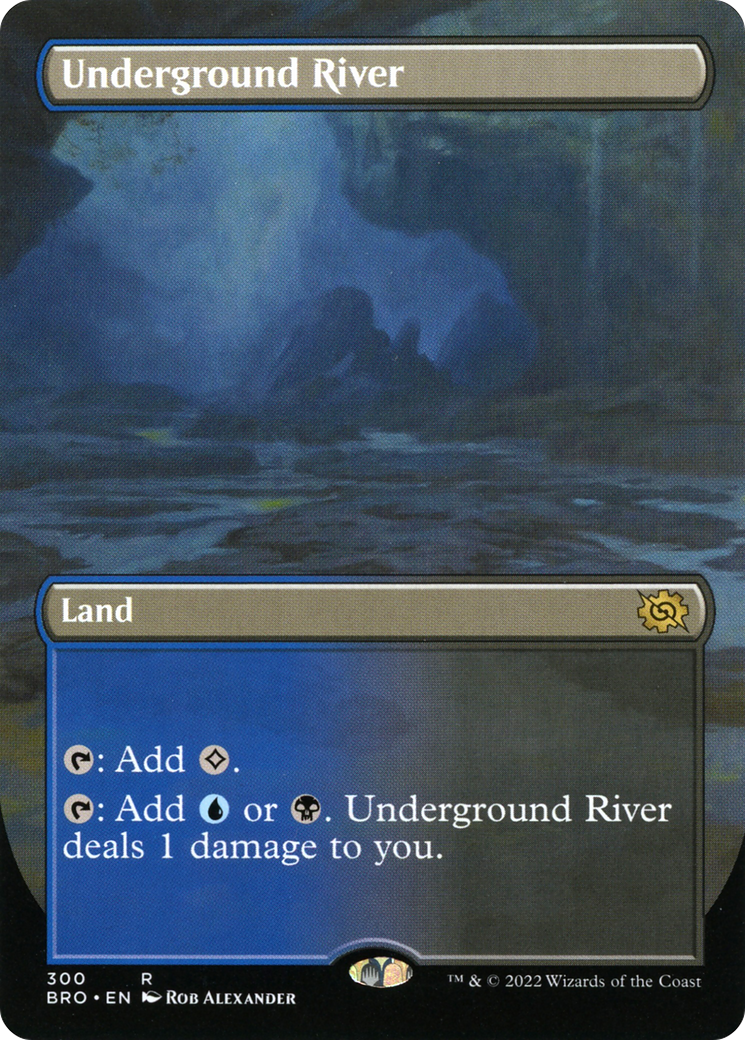 Underground River (BRO-300) (Borderless) (Foil)