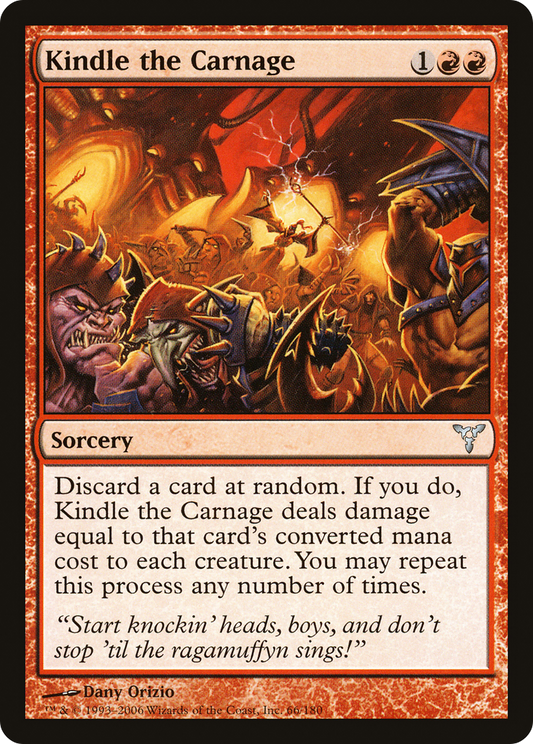 Kindle the Carnage (DIS-066)
