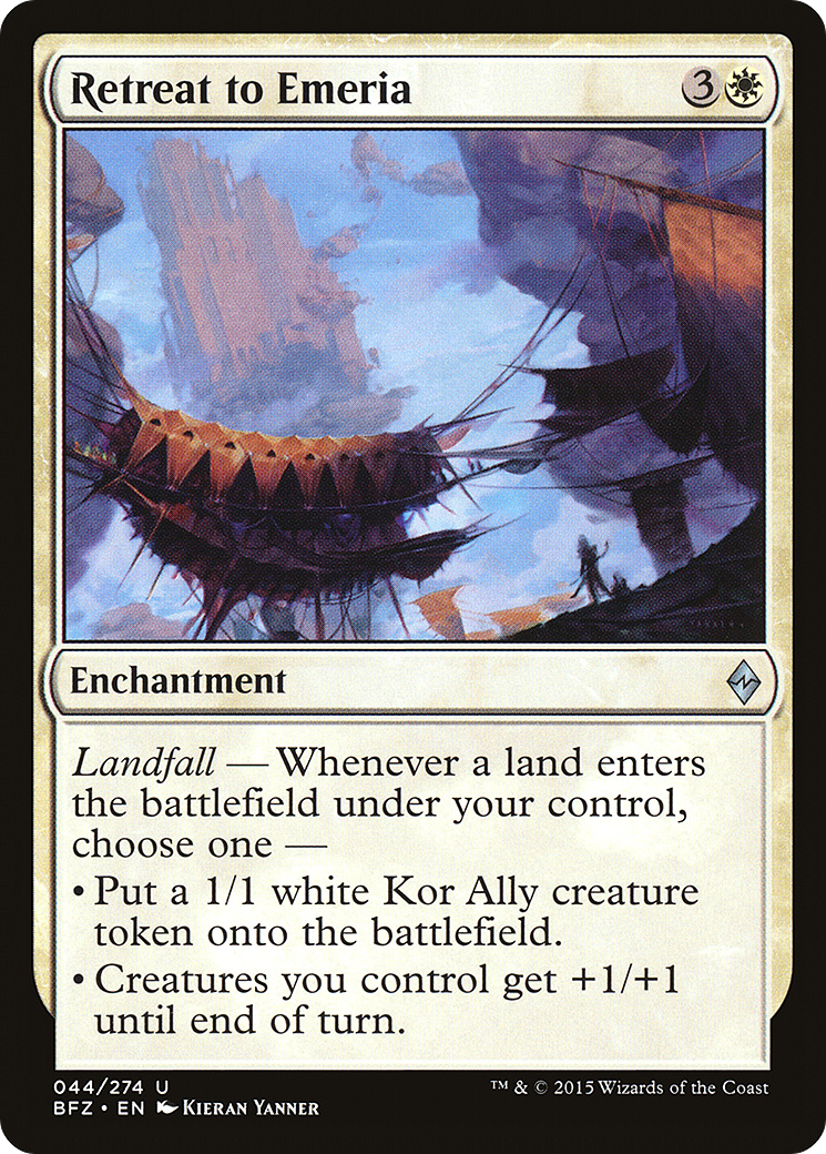 Retreat to Emeria (BFZ-044)