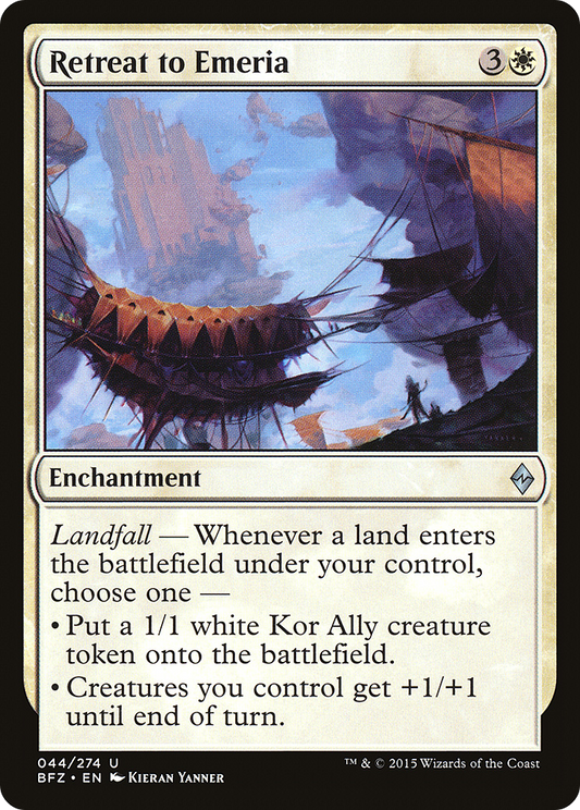 Retreat to Emeria (BFZ-044)