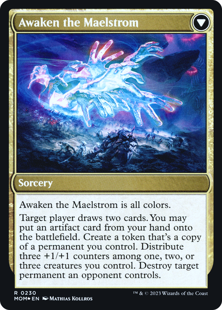 Invasion of Alara // Awaken the Maelstrom (PRE-230S) (Foil)