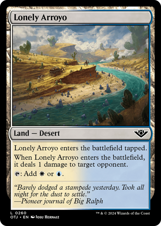 Lonely Arroyo (OTJ-260) (Foil)