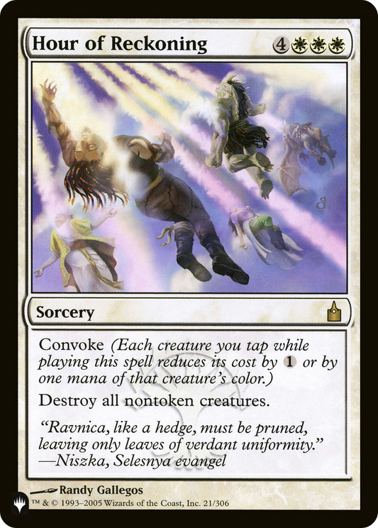Hour of Reckoning (LIST-RAV-21)