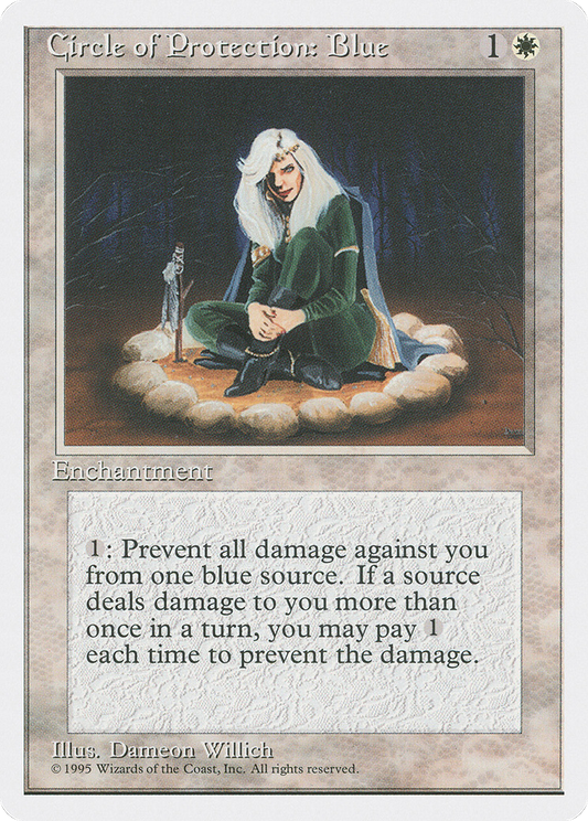 Circle of Protection: Blue (4ED-015)
