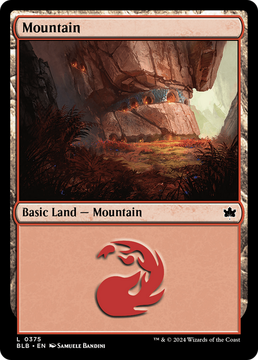 Mountain (BLB-375) (Foil)