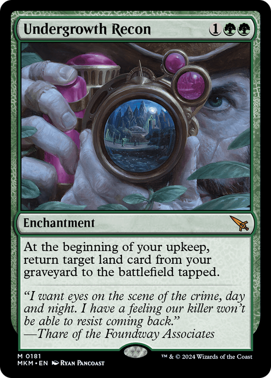 Undergrowth Recon (MKM-181) (Foil)