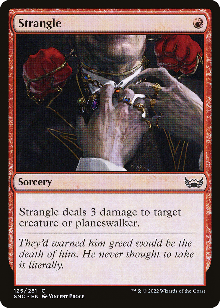 Strangle (SNC-125) (Foil)