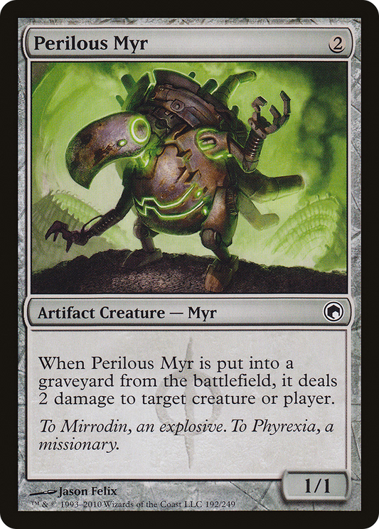 Perilous Myr (SOM-192) (Foil)