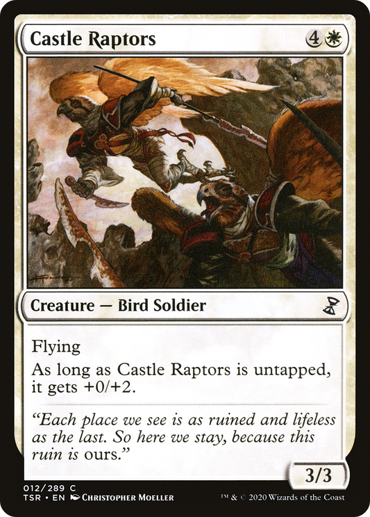 Castle Raptors (TSR-012) (Foil)