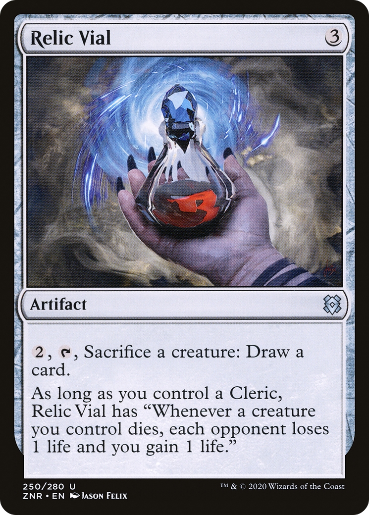 Relic Vial (ZNR-250)