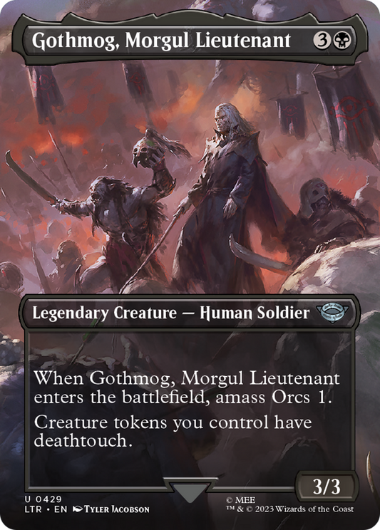 Gothmog, Morgul Lieutenant (LTR-429) (Borderless) (Foil)