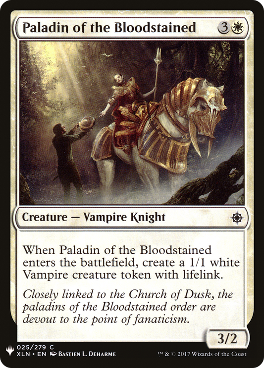 Paladin of the Bloodstained (LIST-XLN-25)