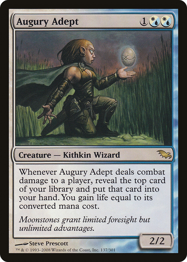 Augury Adept (SHM-137) (Foil)