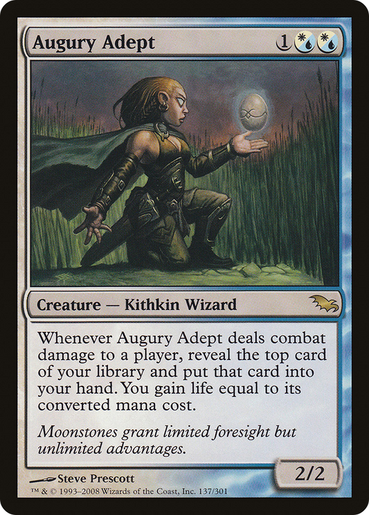 Augury Adept (SHM-137) (Foil)