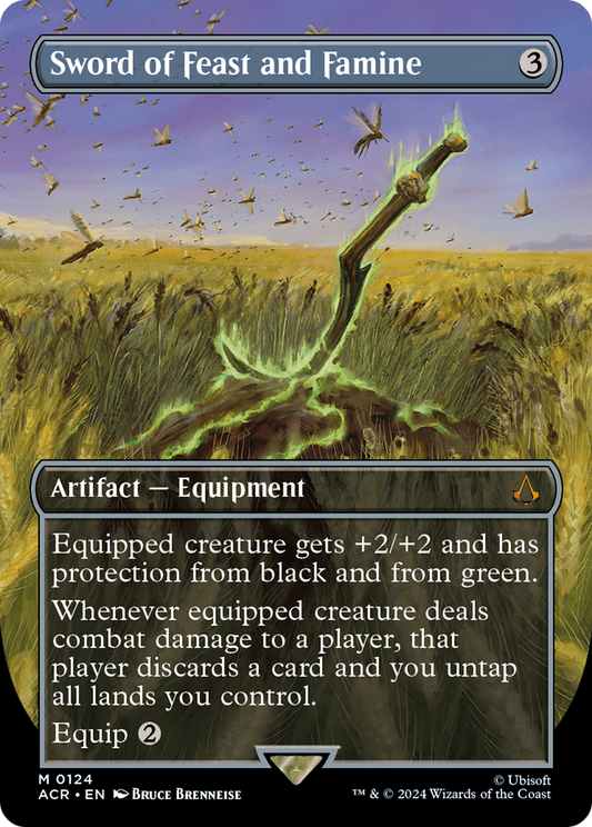 Sword of Feast and Famine (ACR-124) (Borderless)