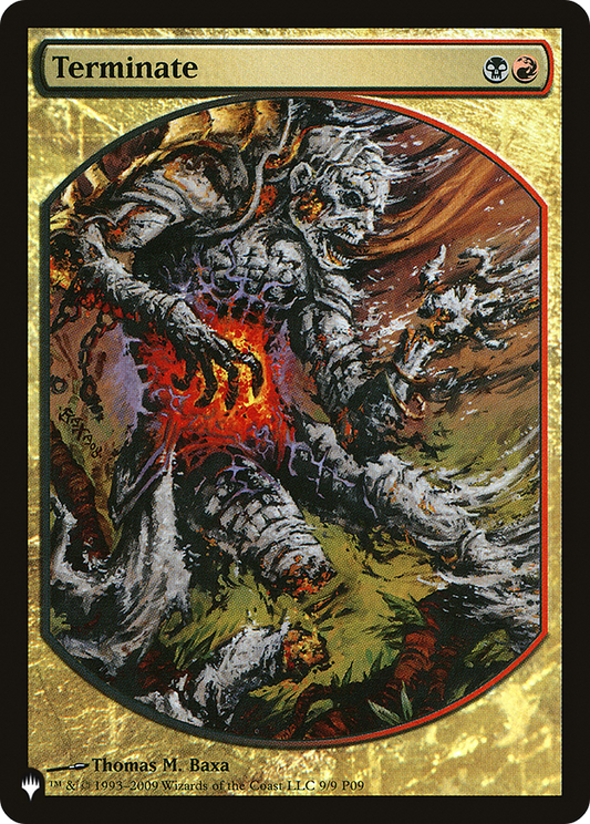 Terminate (LIST-P09-9)