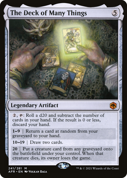 The Deck of Many Things (PPAFR-241P)