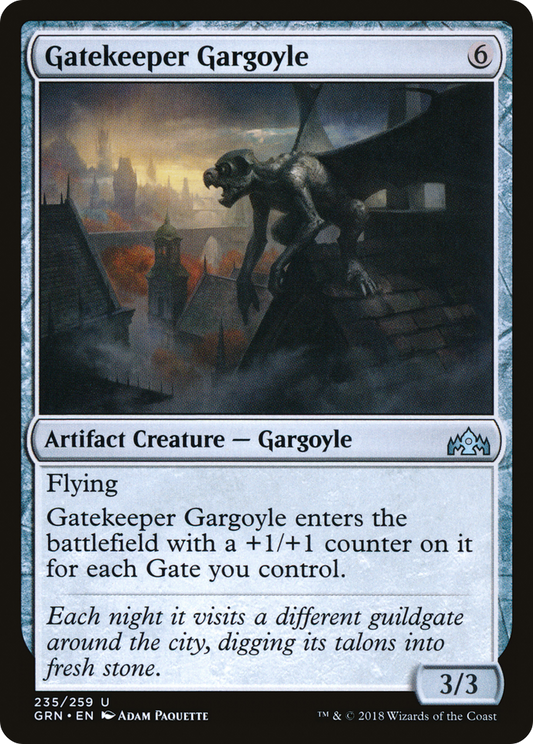 Gatekeeper Gargoyle (GRN-235) (Foil)