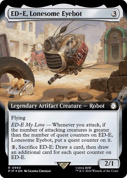 ED-E, Lonesome Eyebot (PIP-960) (Extended Art) (Surge Foil)