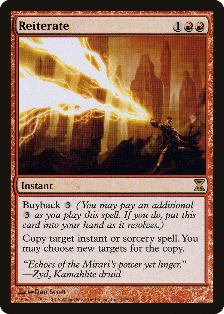Reiterate (TSP-175)