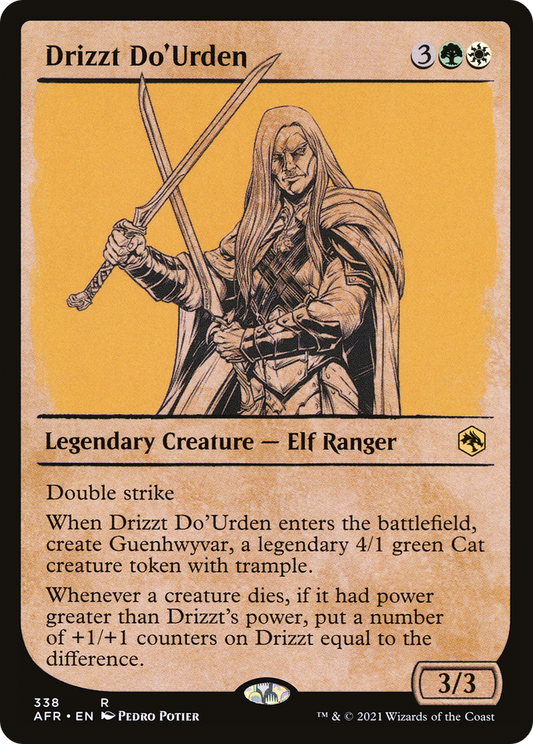 Drizzt Do'Urden (AFR-338) (Showcase) (Foil)