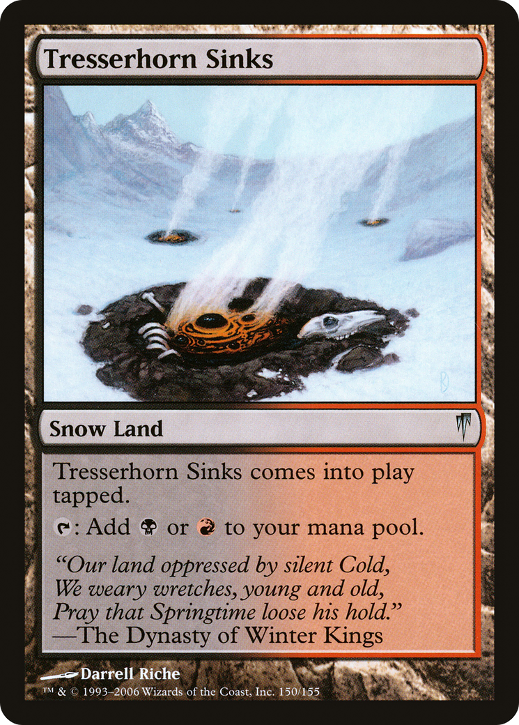 Tresserhorn Sinks (CSP-150) (Foil)