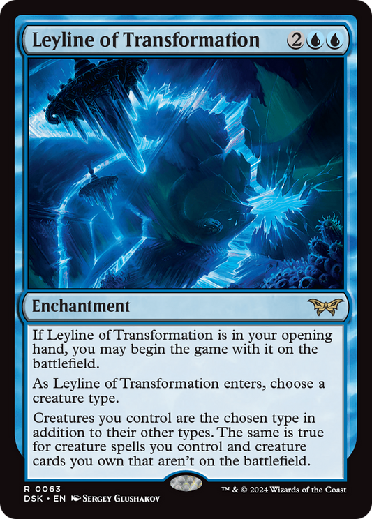 Leyline of Transformation (DSK-063) (Foil)