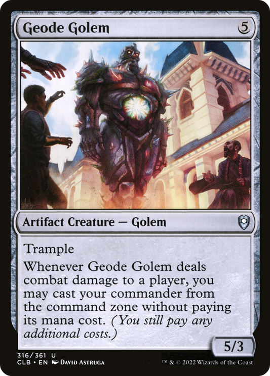 Geode Golem (CLB-316)