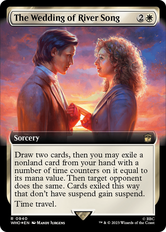 The Wedding of River Song (WHO-940) (Extended Art) (Surge Foil)