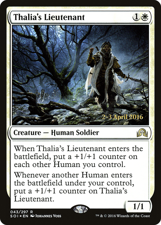 Thalia's Lieutenant (PRE-43S) (Foil)