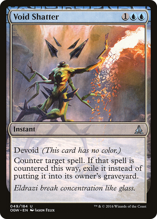 Void Shatter (OGW-049) (Foil)