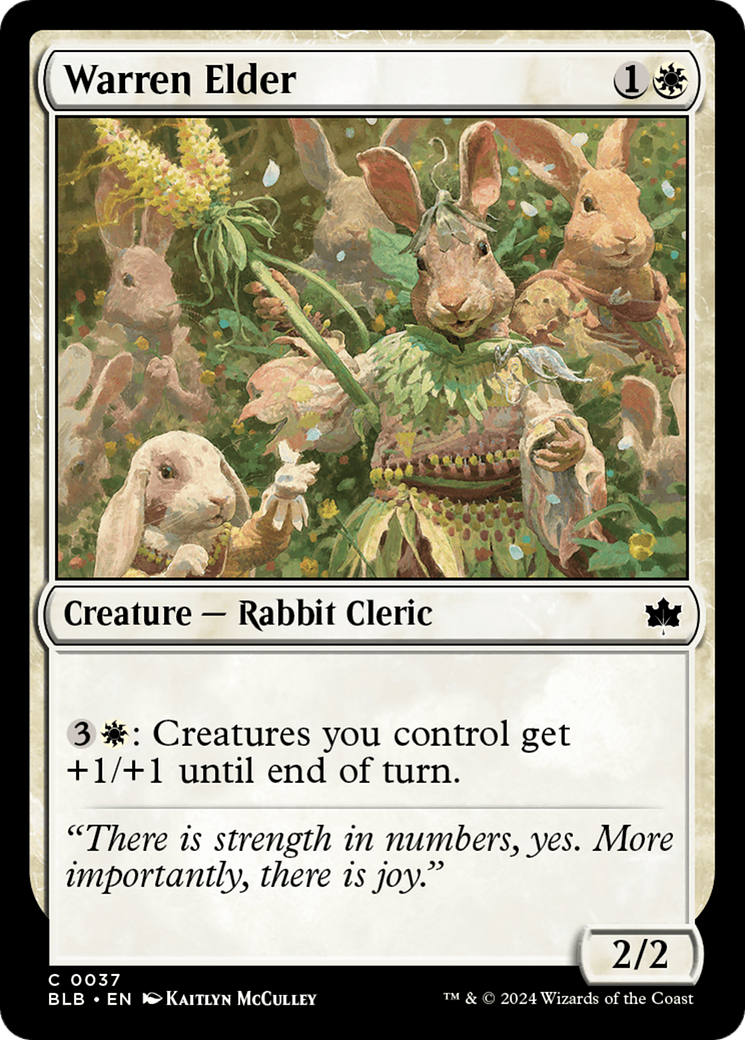 Warren Elder (BLB-037) (Foil)