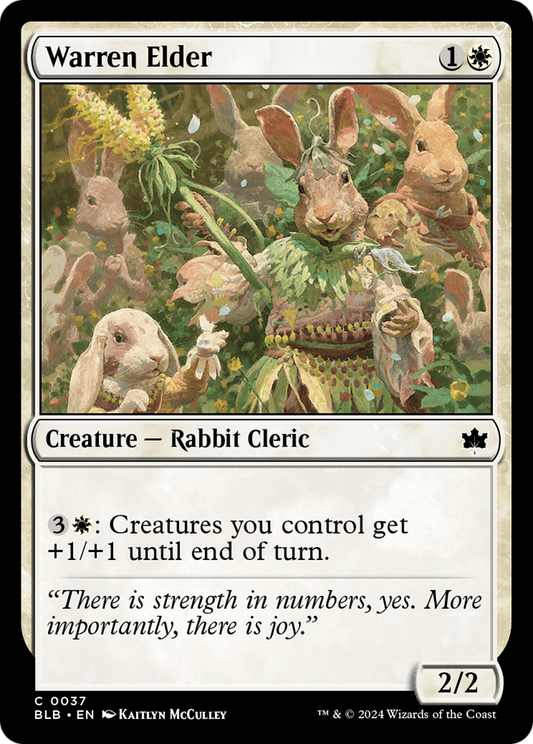Warren Elder (BLB-037) (Foil)