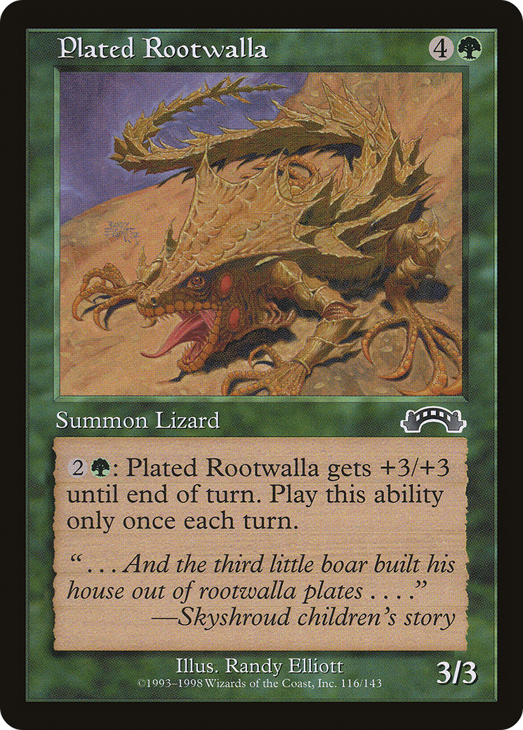 Plated Rootwalla (EXO-116)