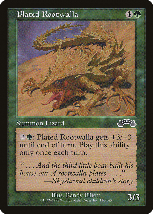 Plated Rootwalla (EXO-116)
