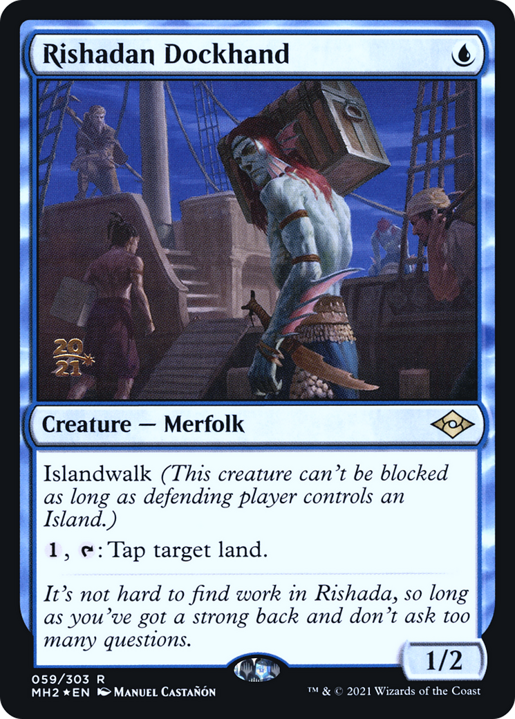 Rishadan Dockhand (PRE-59S) (Foil)