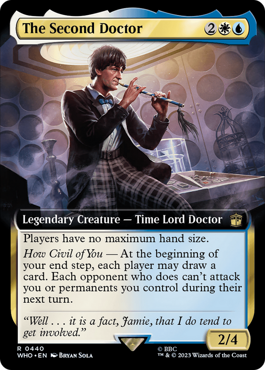 The Second Doctor (WHO-440) (Extended Art) (Foil)