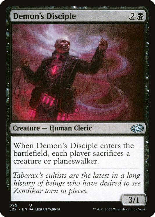 Demon's Disciple (J22-399)