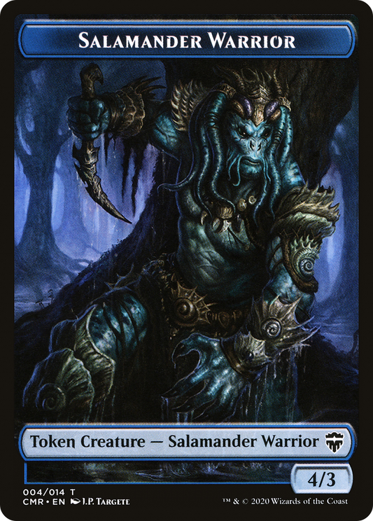 Salamander Warrior Token (CMR-004) (Foil)
