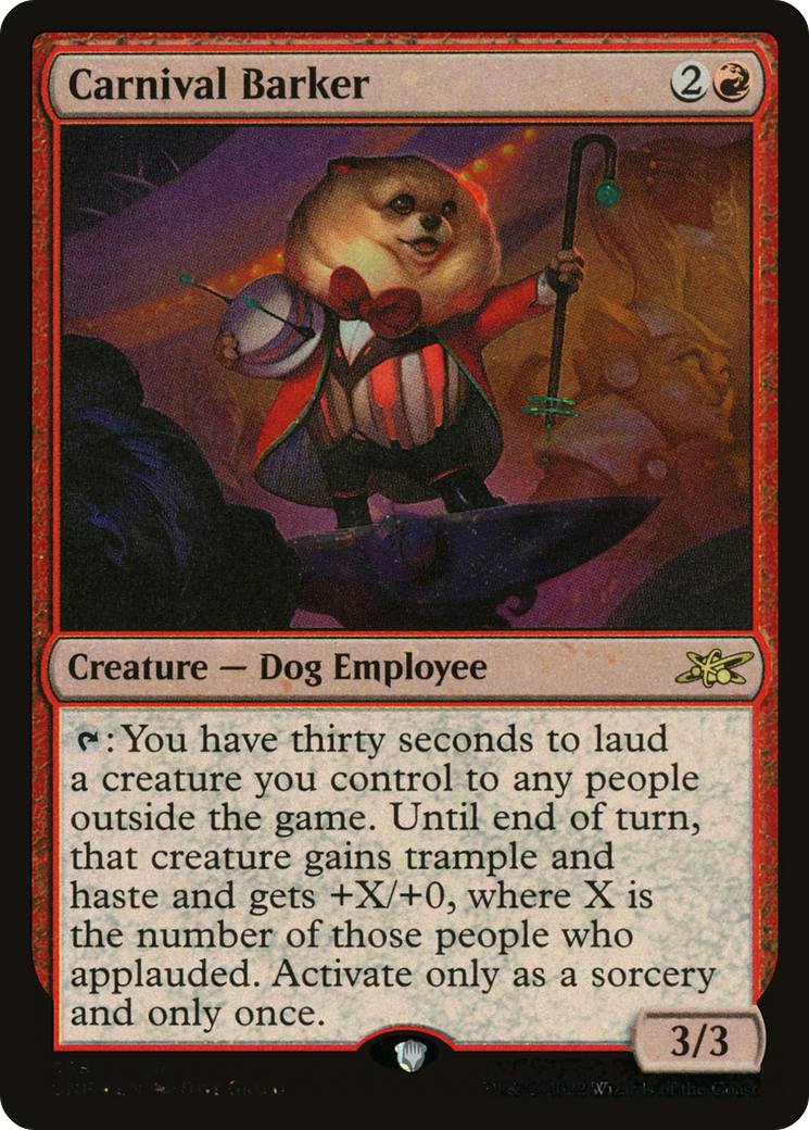 Carnival Barker (UNF-388) (Galaxy Foil)