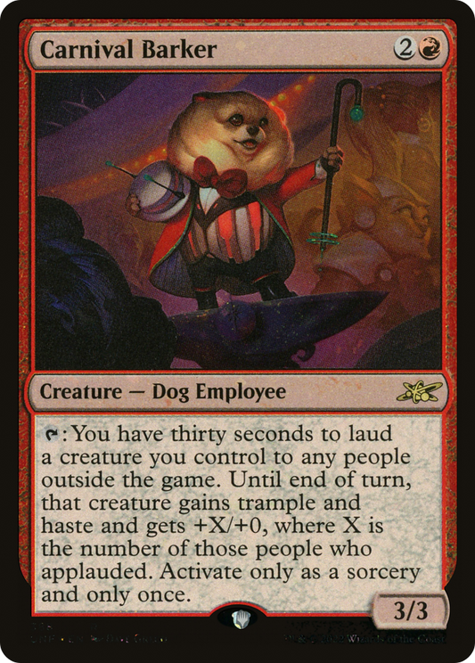 Carnival Barker (UNF-388) (Galaxy Foil)